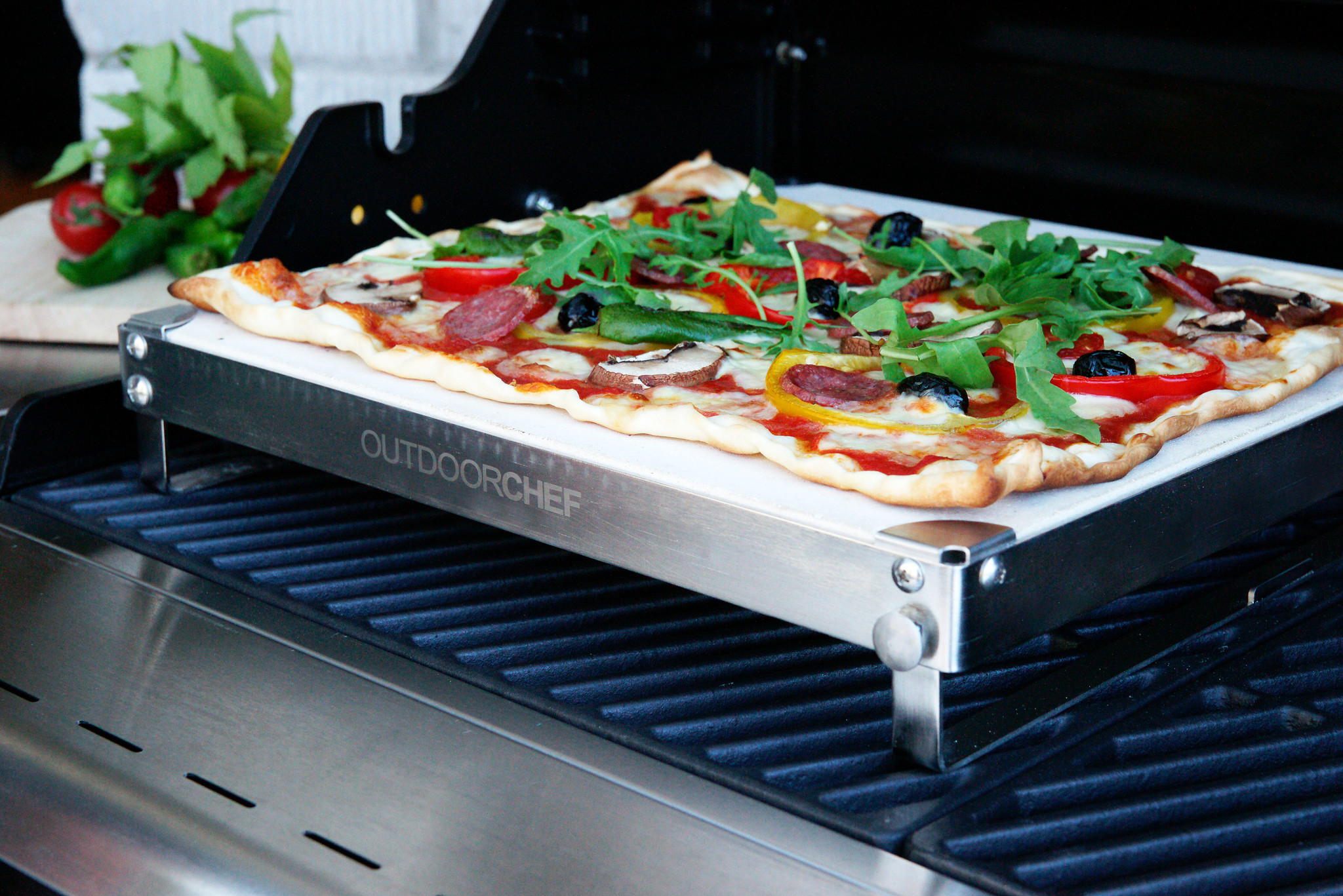 Outdoor Chef Pizza steen Dualchef