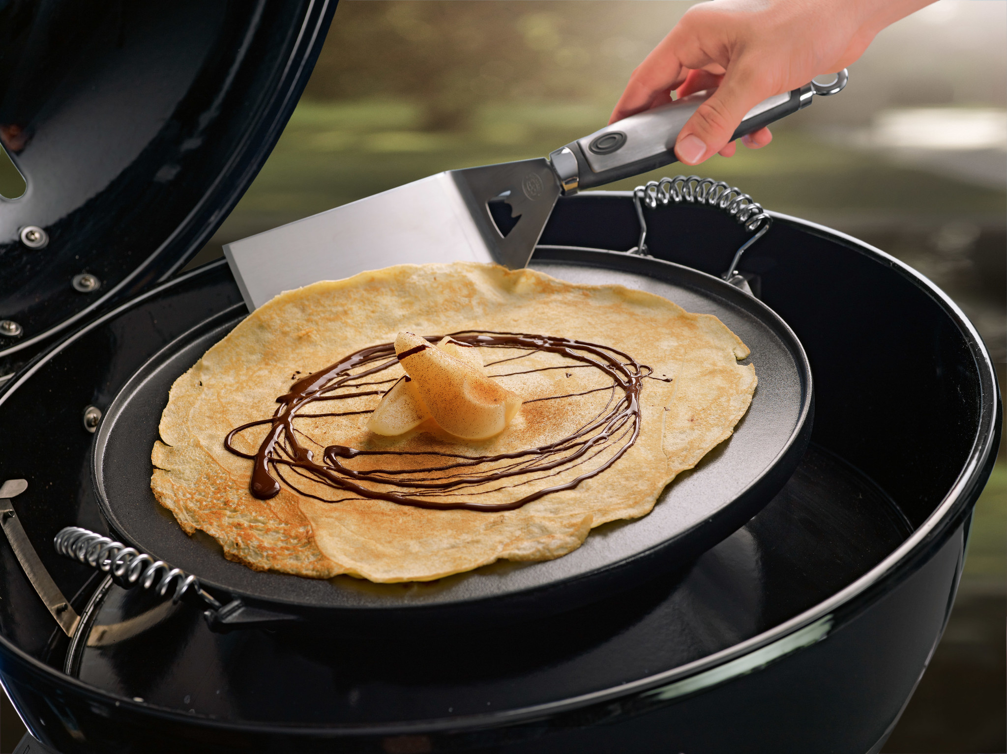 Outdoor Chef Gietijzeren Plancha voor 420 - Ø 33 cm