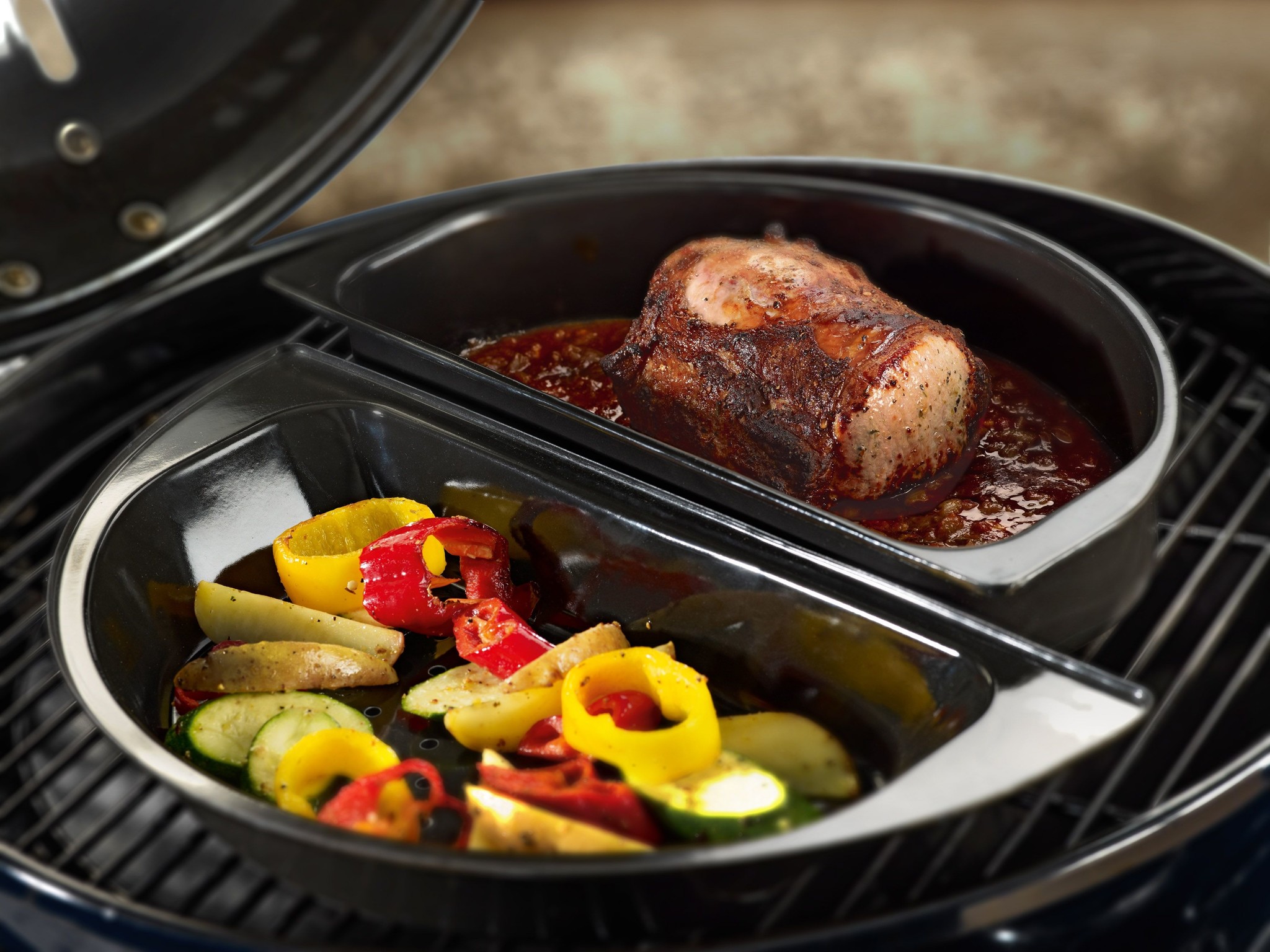 Outdoor Chef Kookset Halve Maan Set van 2 Stuks