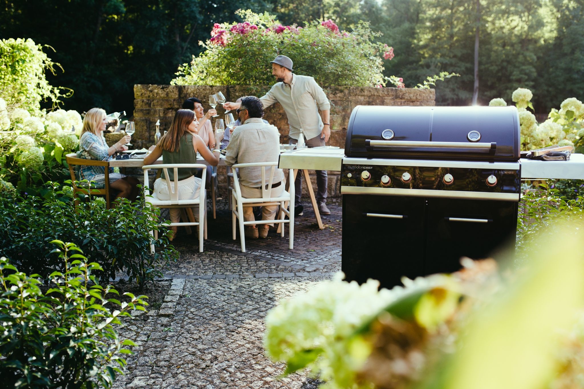 Outdoorchef Dualchef 425 G Zwart Gas barbecue