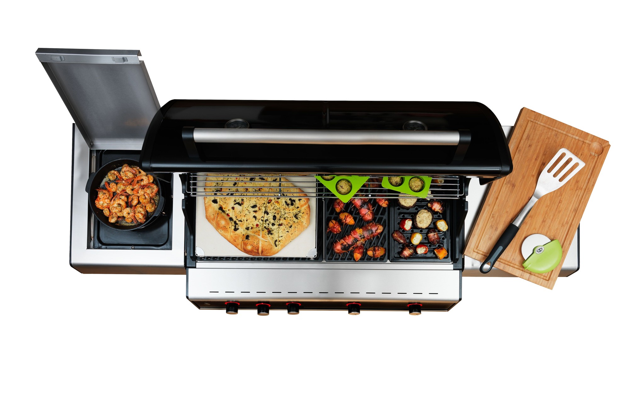 Outdoorchef Dualchef 425 G Zwart Gas barbecue