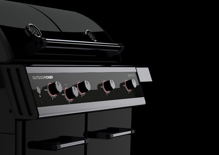 Outdoorchef Dualchef 425 G Zwart Gas barbecue