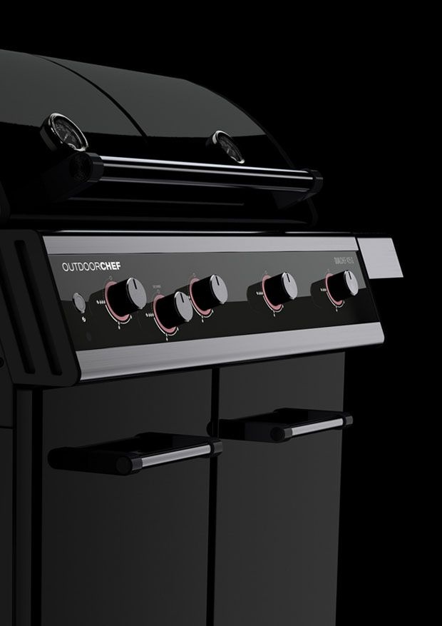Outdoorchef Dualchef 425 G Zwart Gas barbecue