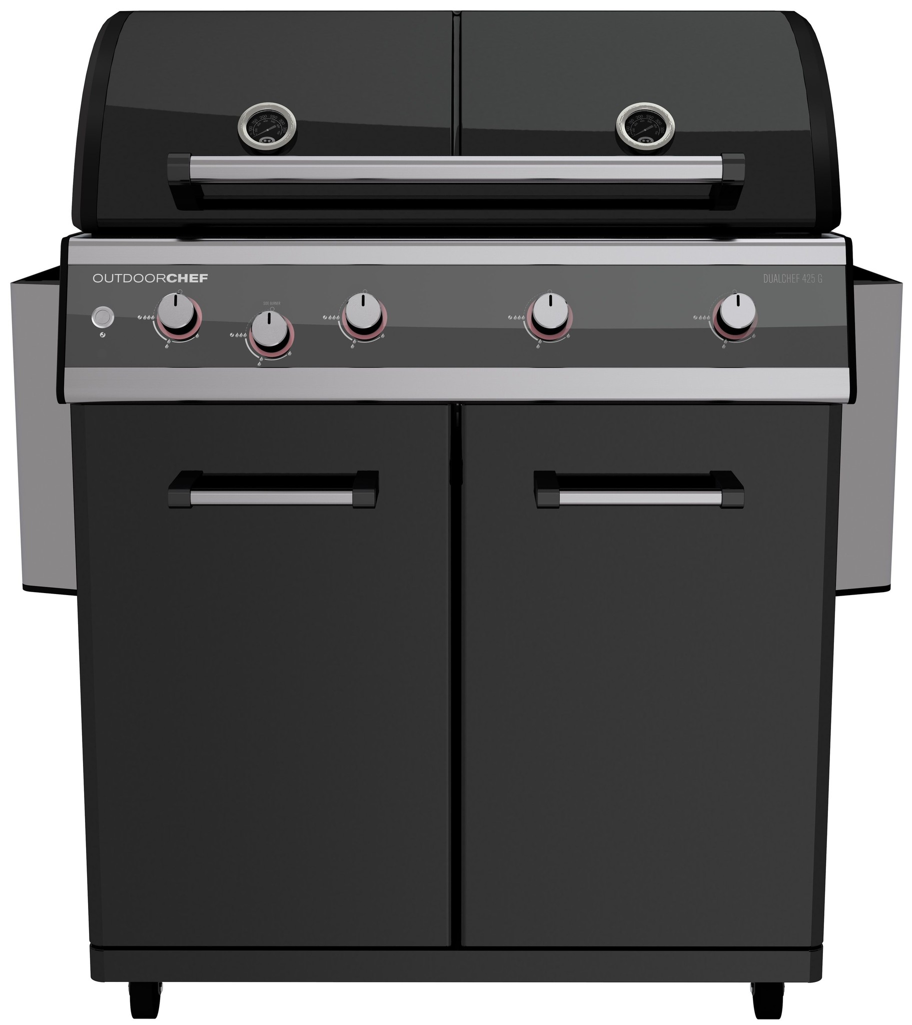 Outdoorchef Dualchef 425 G Zwart Gas barbecue