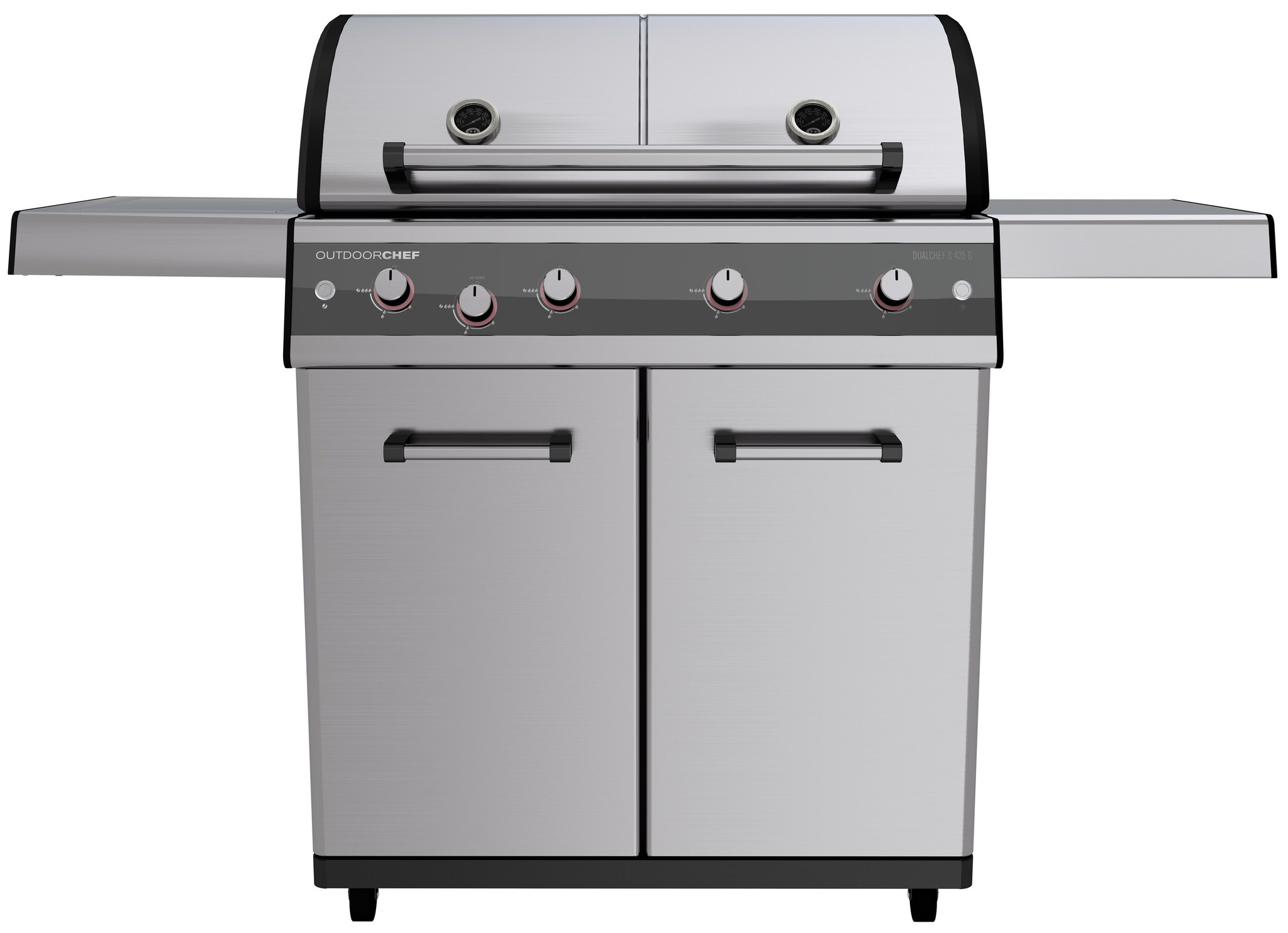 Outdoorchef Dualchef 425 G Zilver Gas barbecue