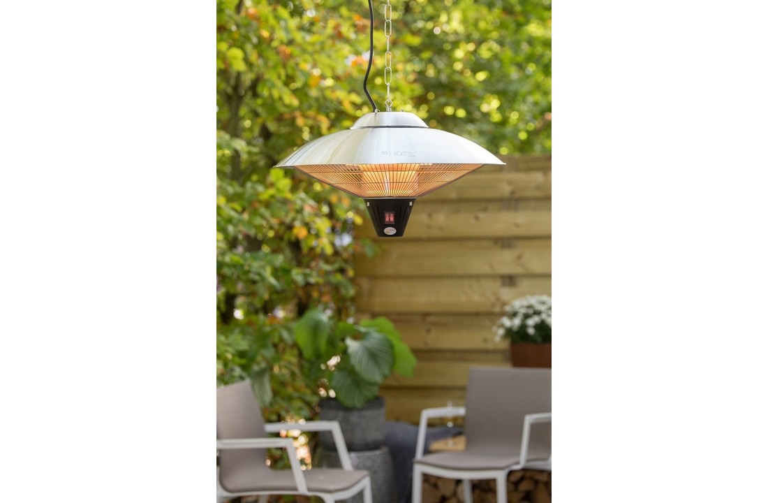 Sunred Heater Sirius Hanging Silver 2100 terrasverwarmer