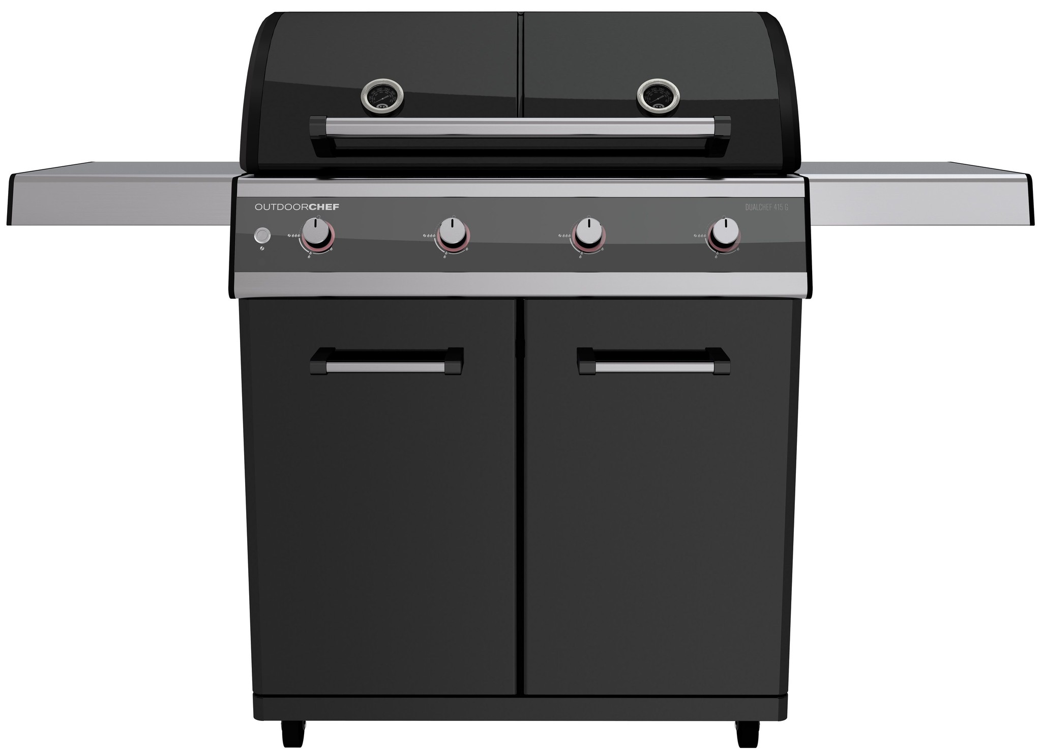 Outdoorchef Dualchef 415 G Zwart Gas barbecue