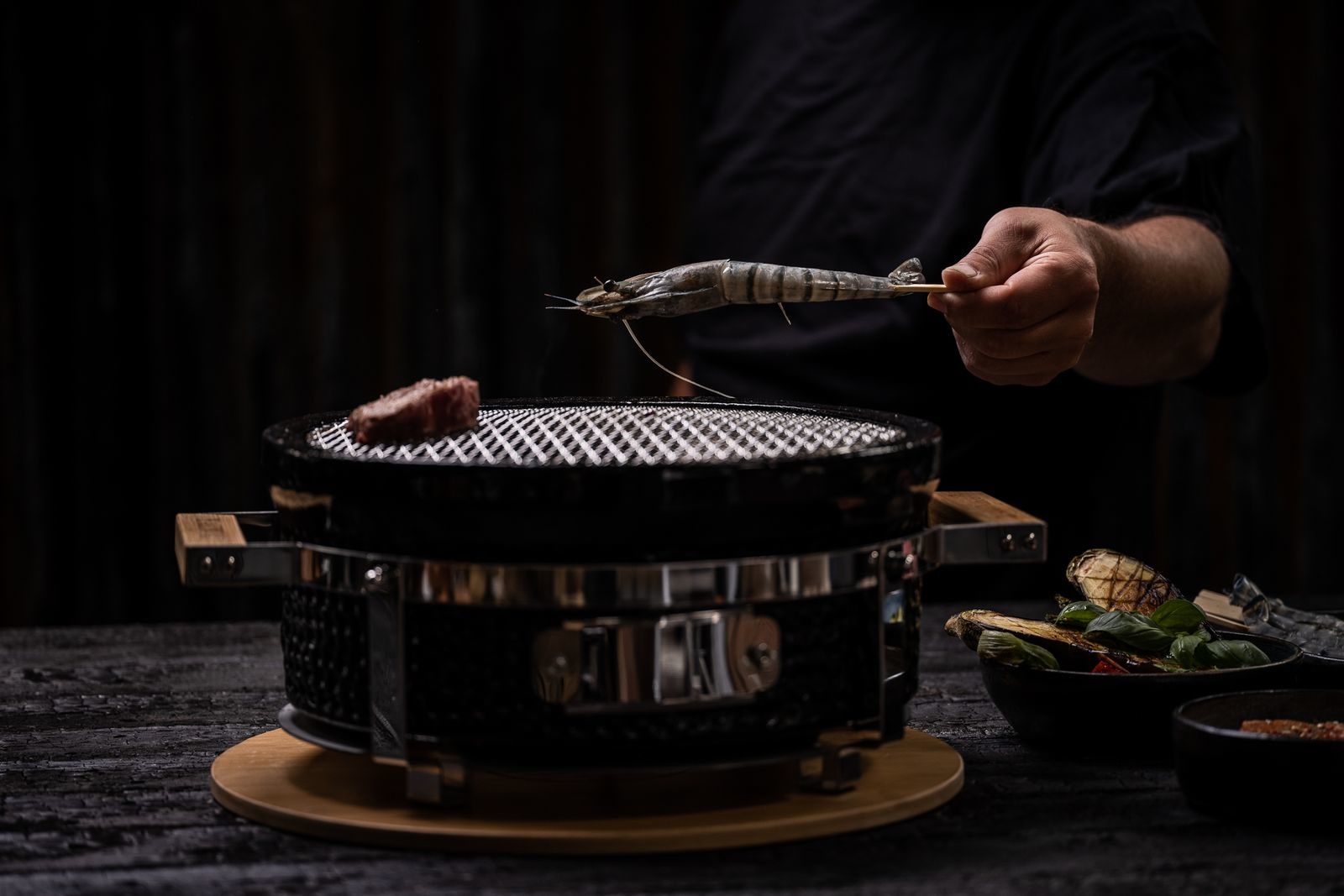 Yakiniku Shichirin Barbecue rond