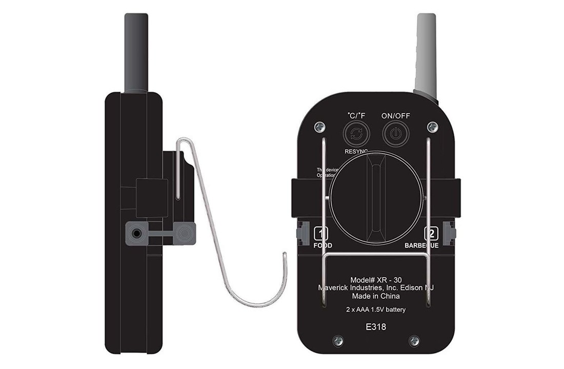 Maverick XR-30 Externe BBQ & Smoker thermometer 150M