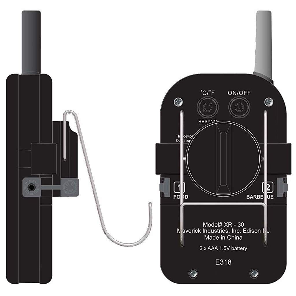 Maverick XR-30 Externe BBQ & Smoker thermometer 150M