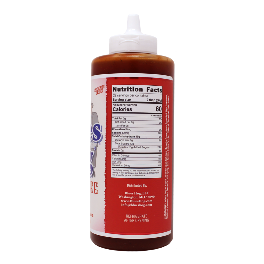 Blues Hog Tennesee Red Sauce Squeeze Bottle