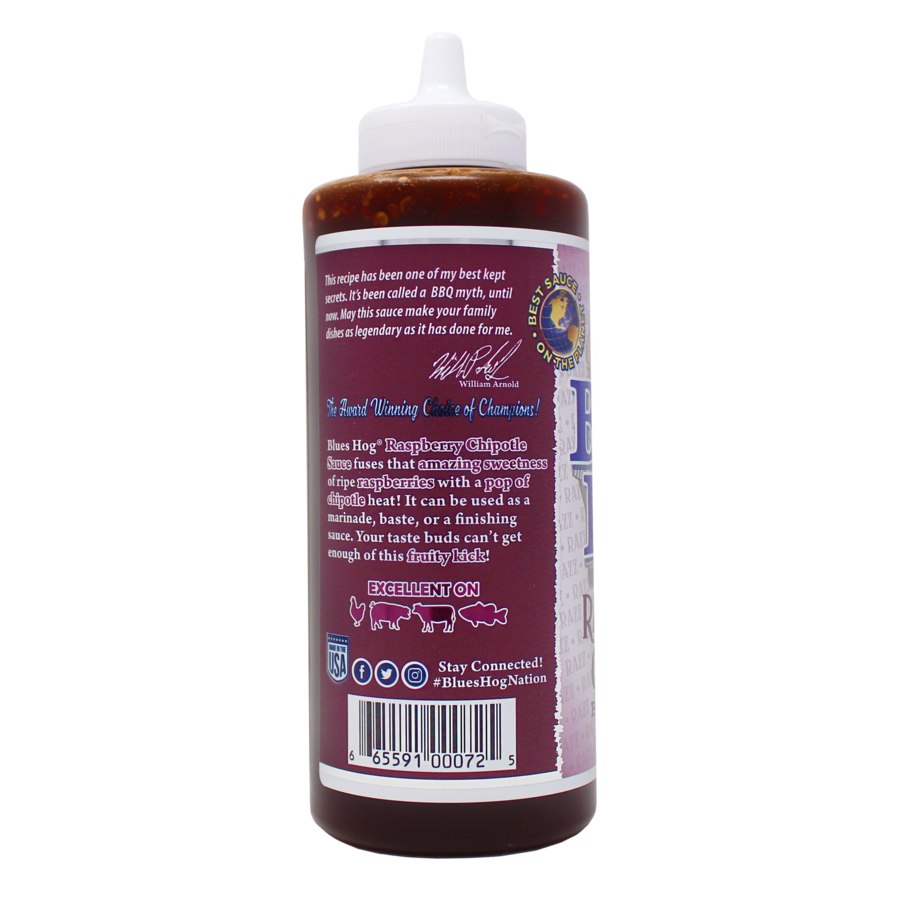 Blues Hog Raspberry Chipotle Sauce Squeeze Bottle