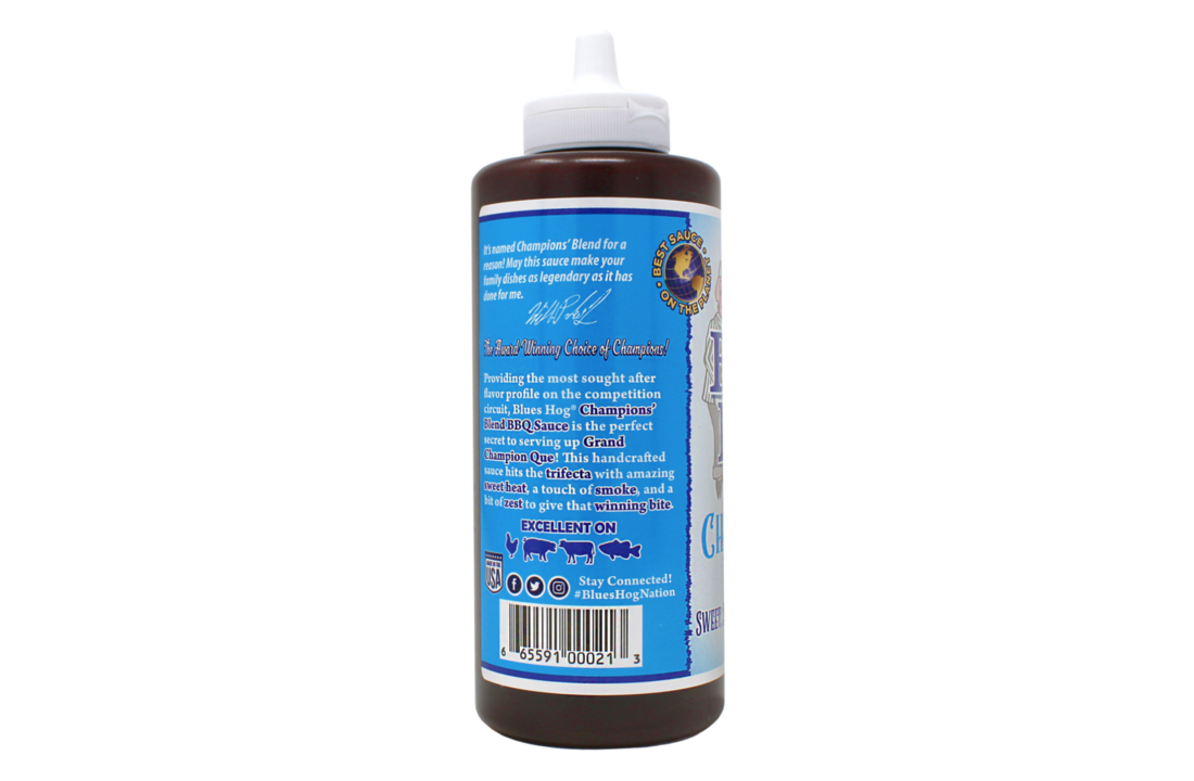 Blues Hog Champions' Blend Sauce Squeeze Bottle