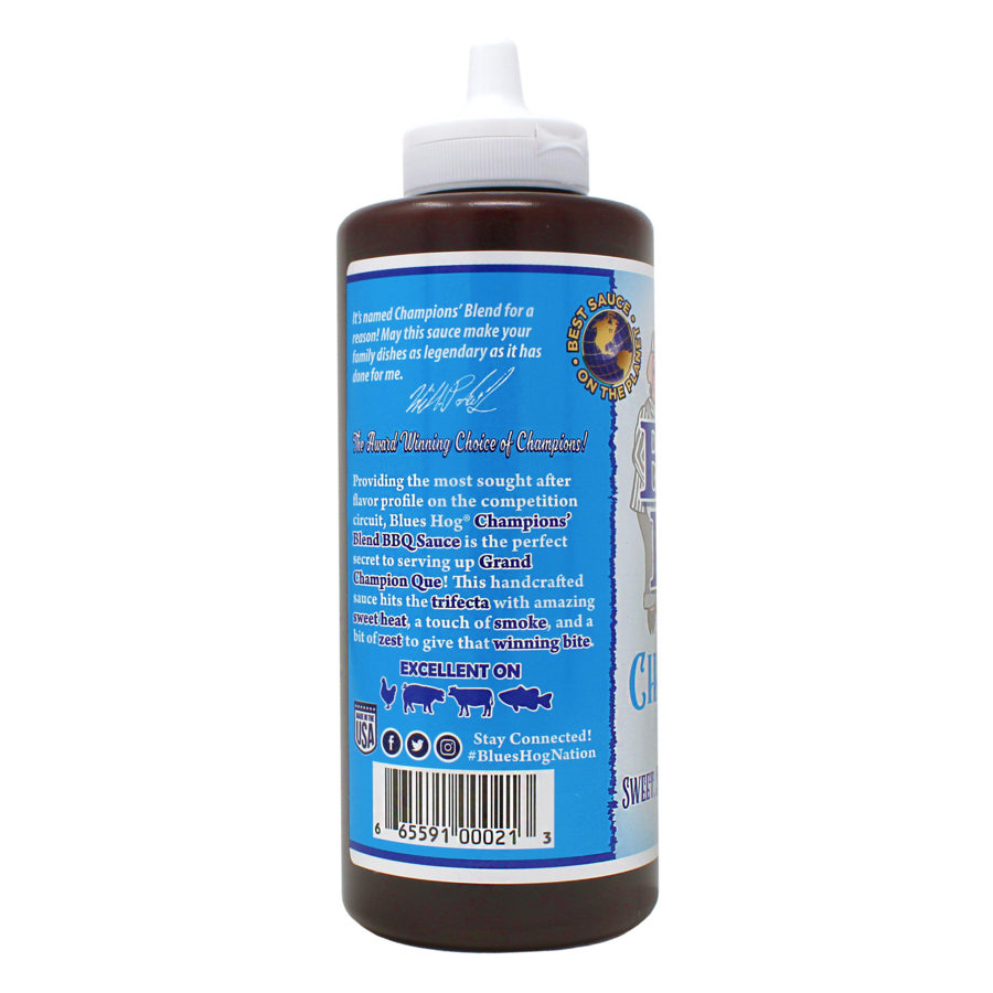 Blues Hog Champions' Blend Sauce Squeeze Bottle