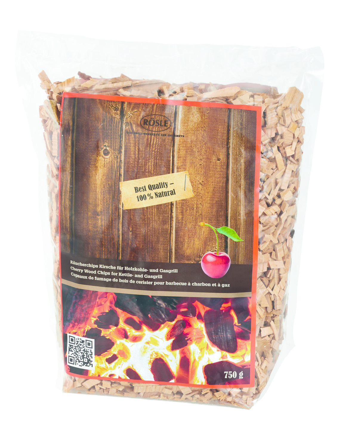 Rösle Houtsnippers Kers 750 gr