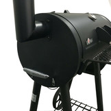 El Fuego Edmonton houtskoolgrill en off-set smoker