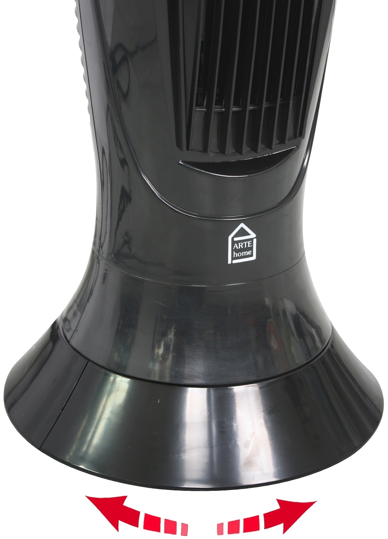Arte Home draaiventilator 45 W Zwart