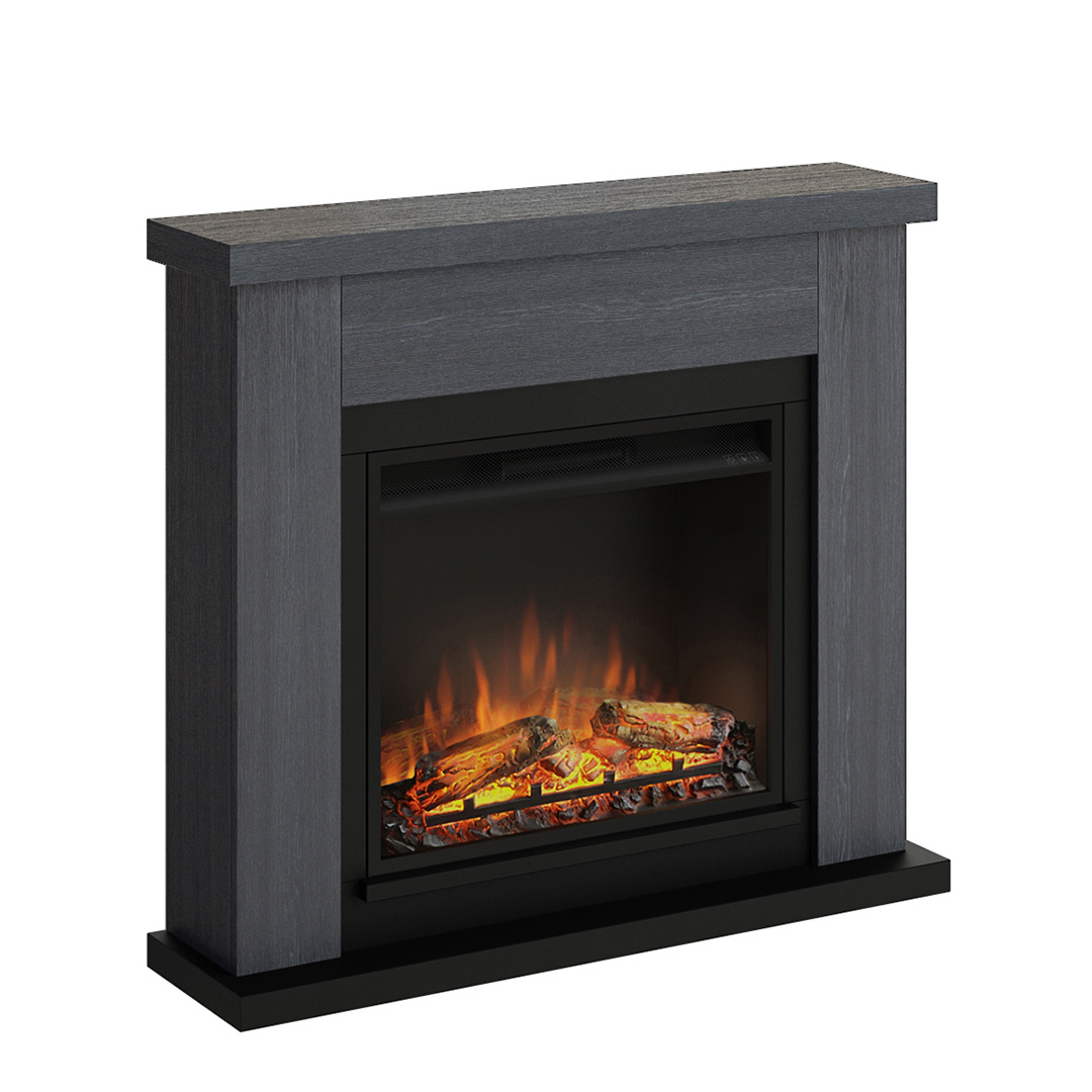 TAGU Frode Ash Grey met elektrische haard