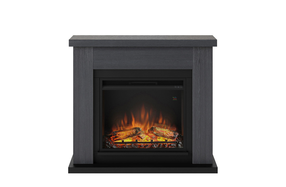 TAGU Frode Ash Grey met elektrische haard