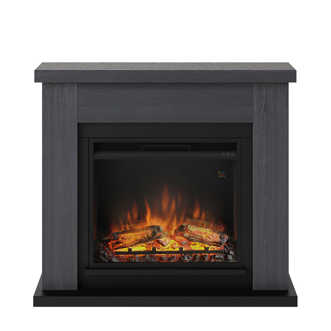 TAGU Frode Ash Grey met elektrische haard