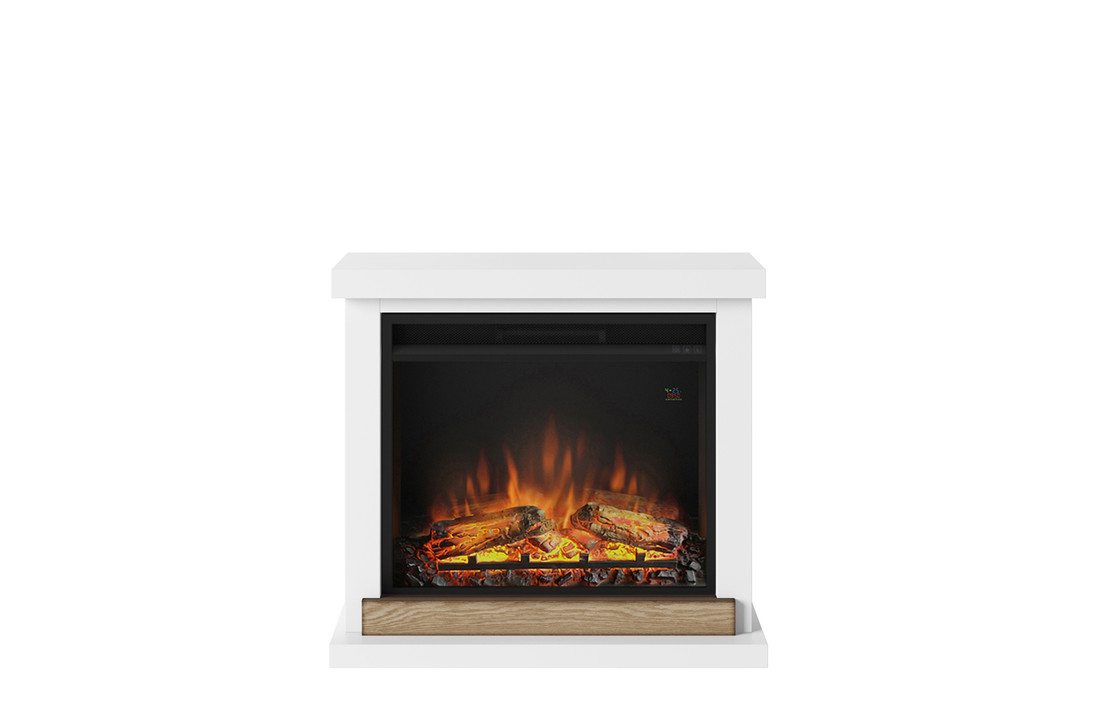 TAGU Hagen Pure White met elektrische haard