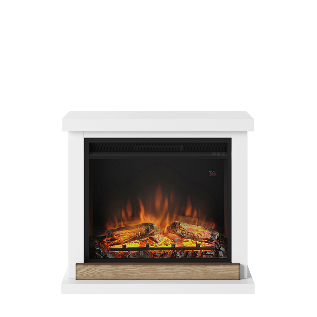 TAGU Hagen Pure White met elektrische haard
