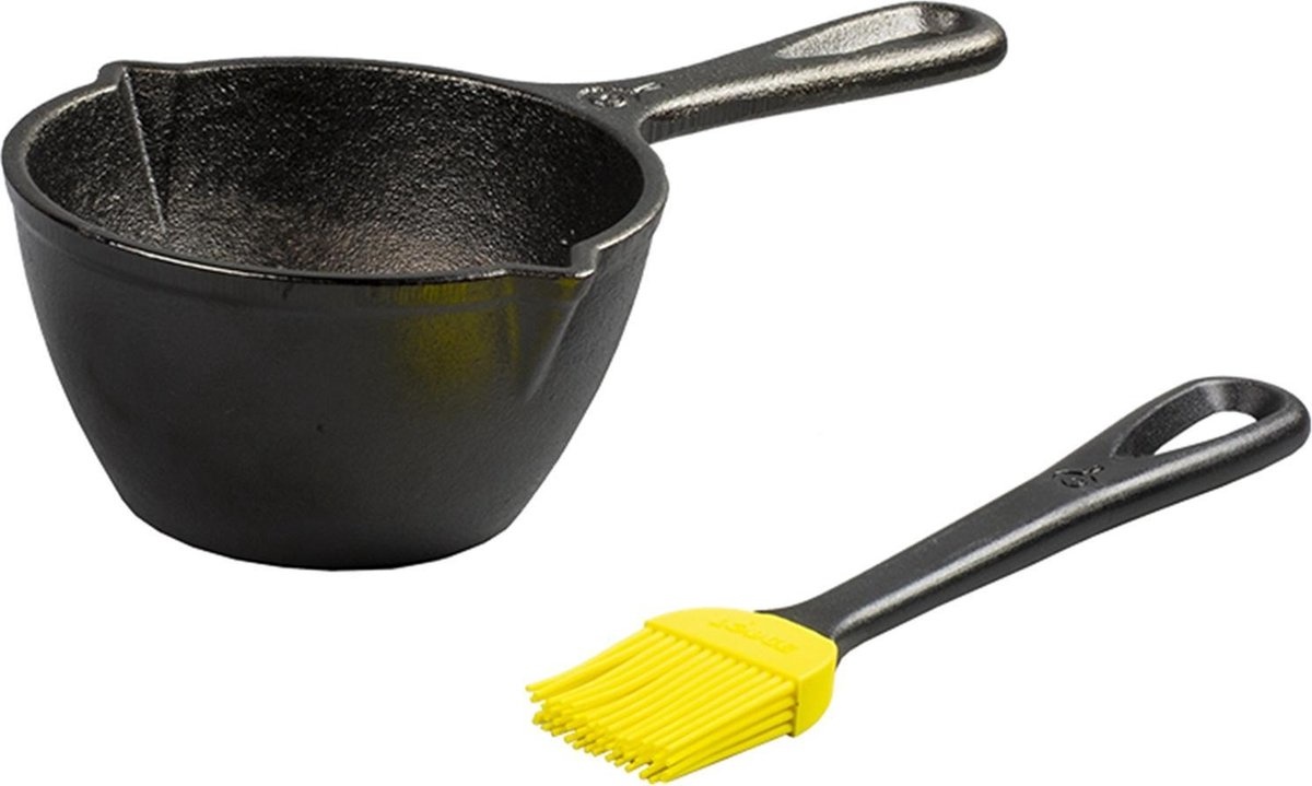 Lodge Sauspan met Marinadekwast