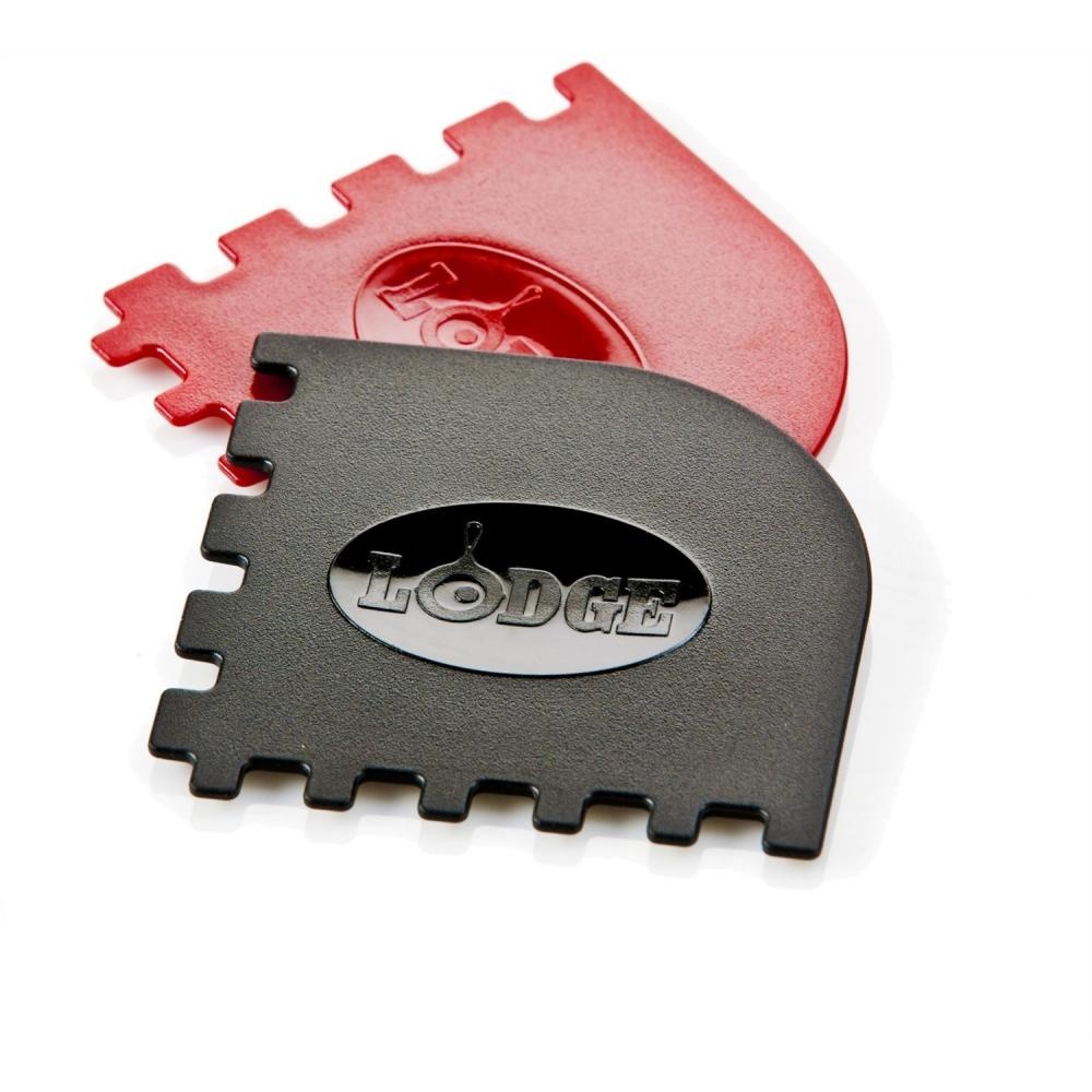 Lodge Gietijzerenpan schraper-set  2 stuks