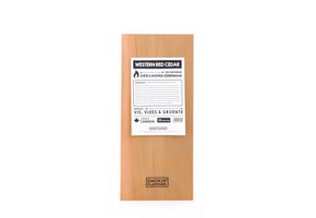 Smokin’ Flavours cederhouten plank 45x20cm