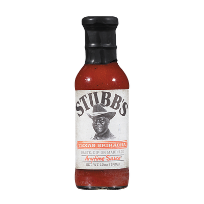 Stubb's Texas Sriracha Anytime Sauce 330ml
