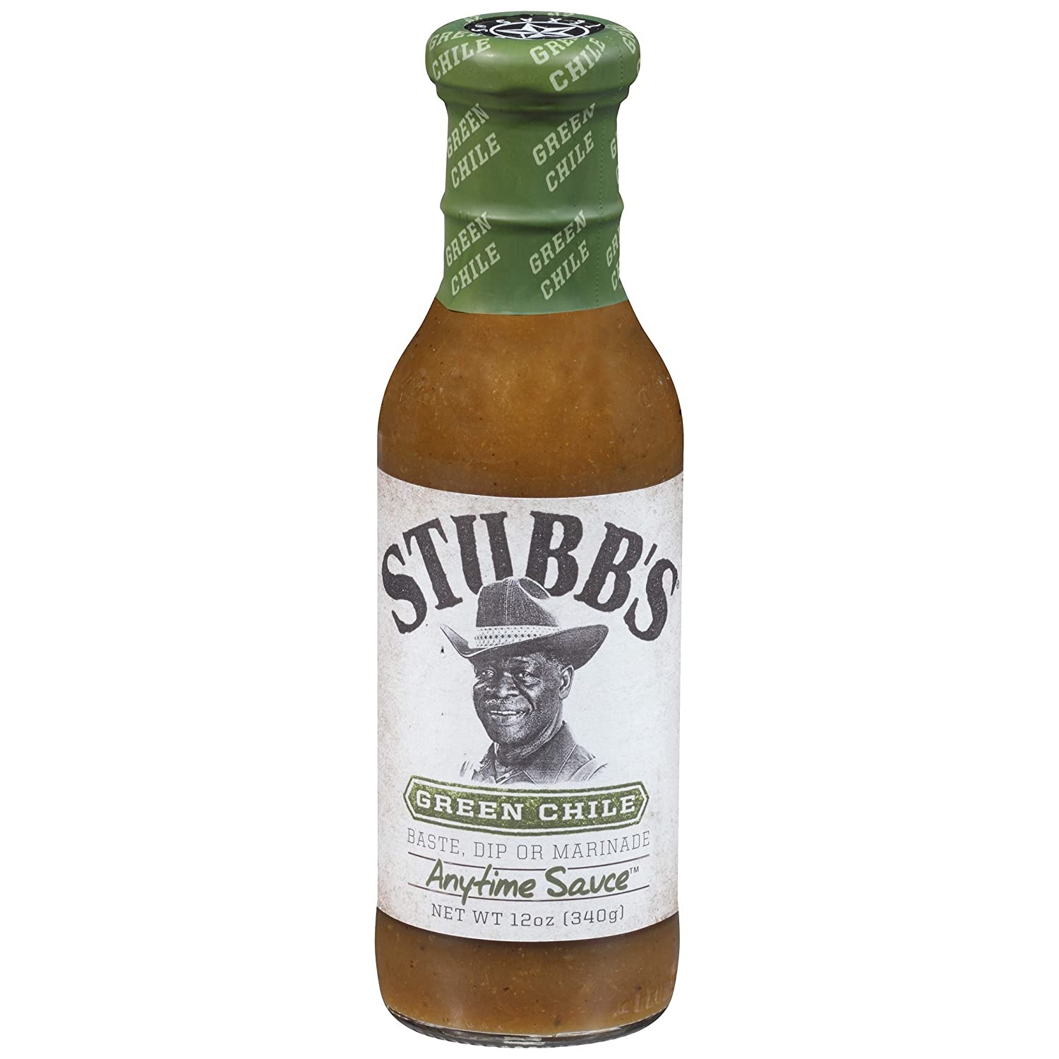 Stubb's Green Chile Anytime Sauce 330ml