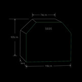 Enders Premium beschermhoes voor Chicago 4 K