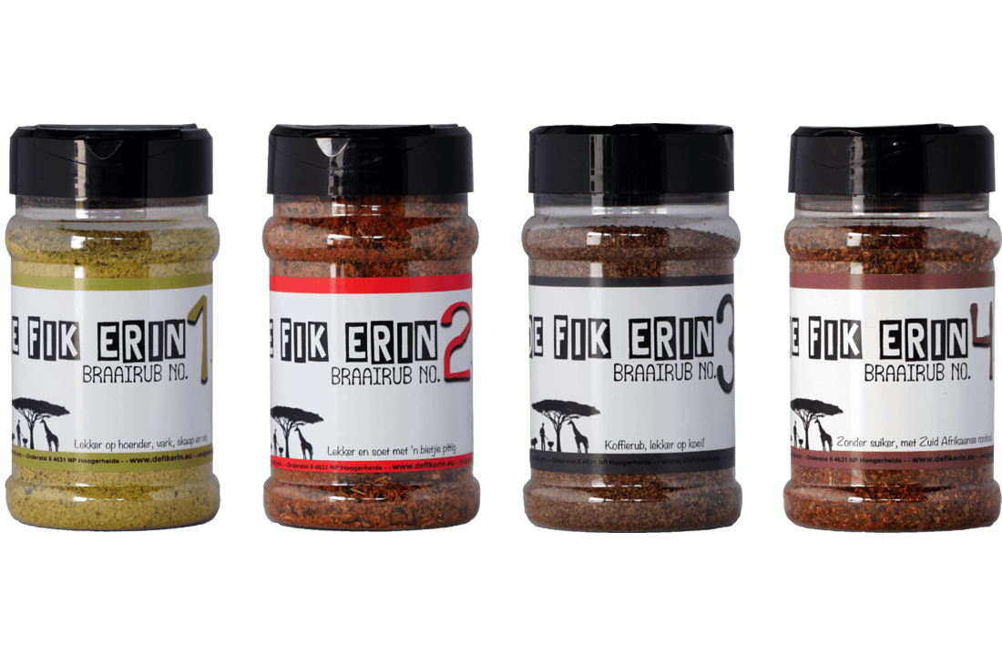 De Fik Erin rub 4-pack
