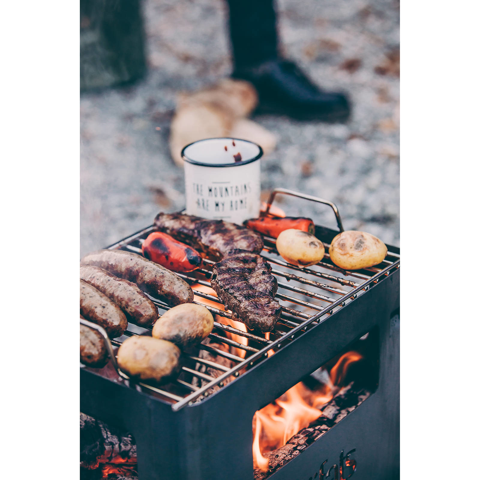 Höfats Beer Box BBQ-Grillrooster
