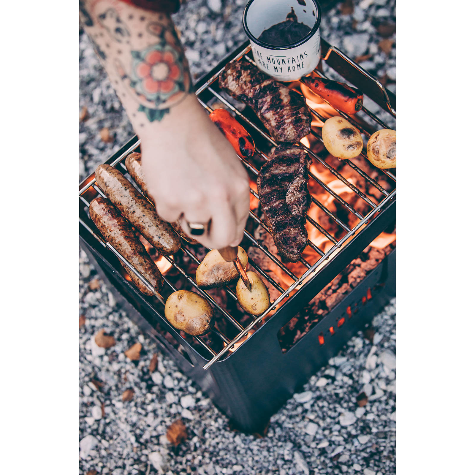 Höfats Beer Box BBQ-Grillrooster