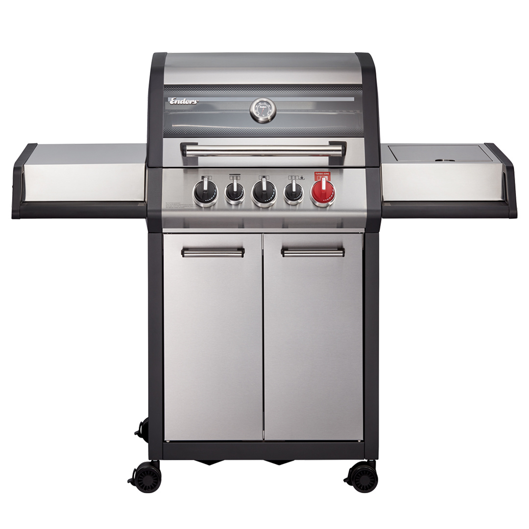 Enders Monroe Pro 3 SIK Turbo Gas barbecue RVS