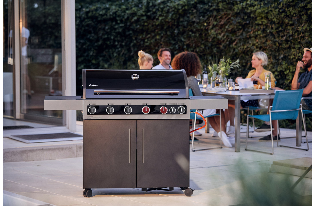 Enders Boston Black 6 KR Turbo Gas barbecue