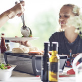 Enders Aurora Houtskool Tafel barbecue Grey