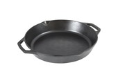Lodge gietijzeren koekenpan 26,04 cm met 2 ronde handgrepen