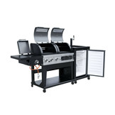 El Fuego 3 in 1 combibarbecue met tapsysteem