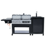 El Fuego 3 in 1 combibarbecue met tapsysteem
