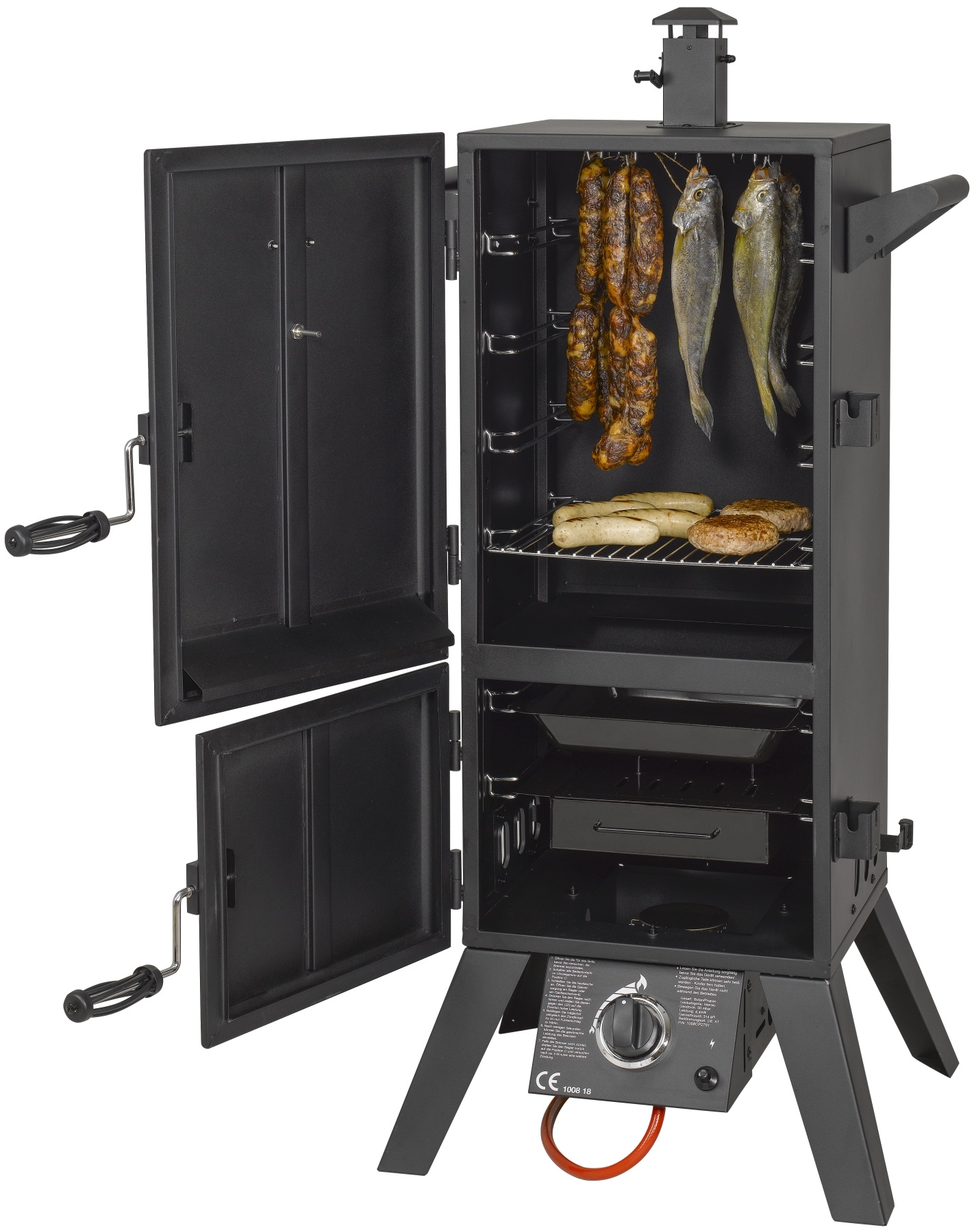 El Fuego Gas Smoker Portland XL