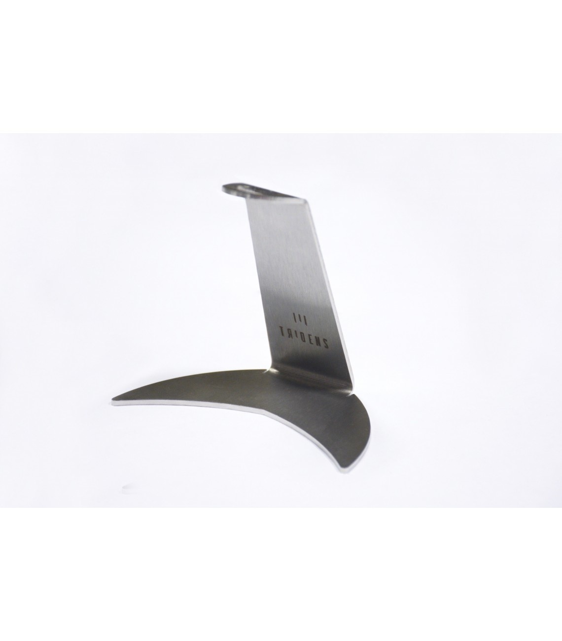 Tridens Brushed Fork in stainless steel holder