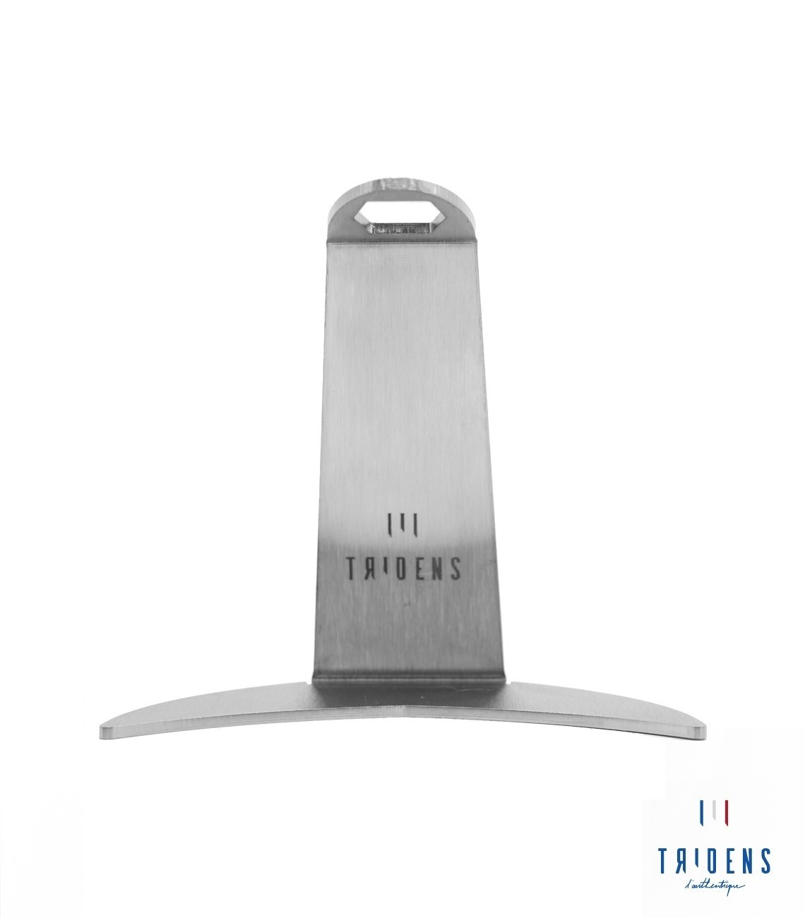 Tridens Brushed Fork in stainless steel holder