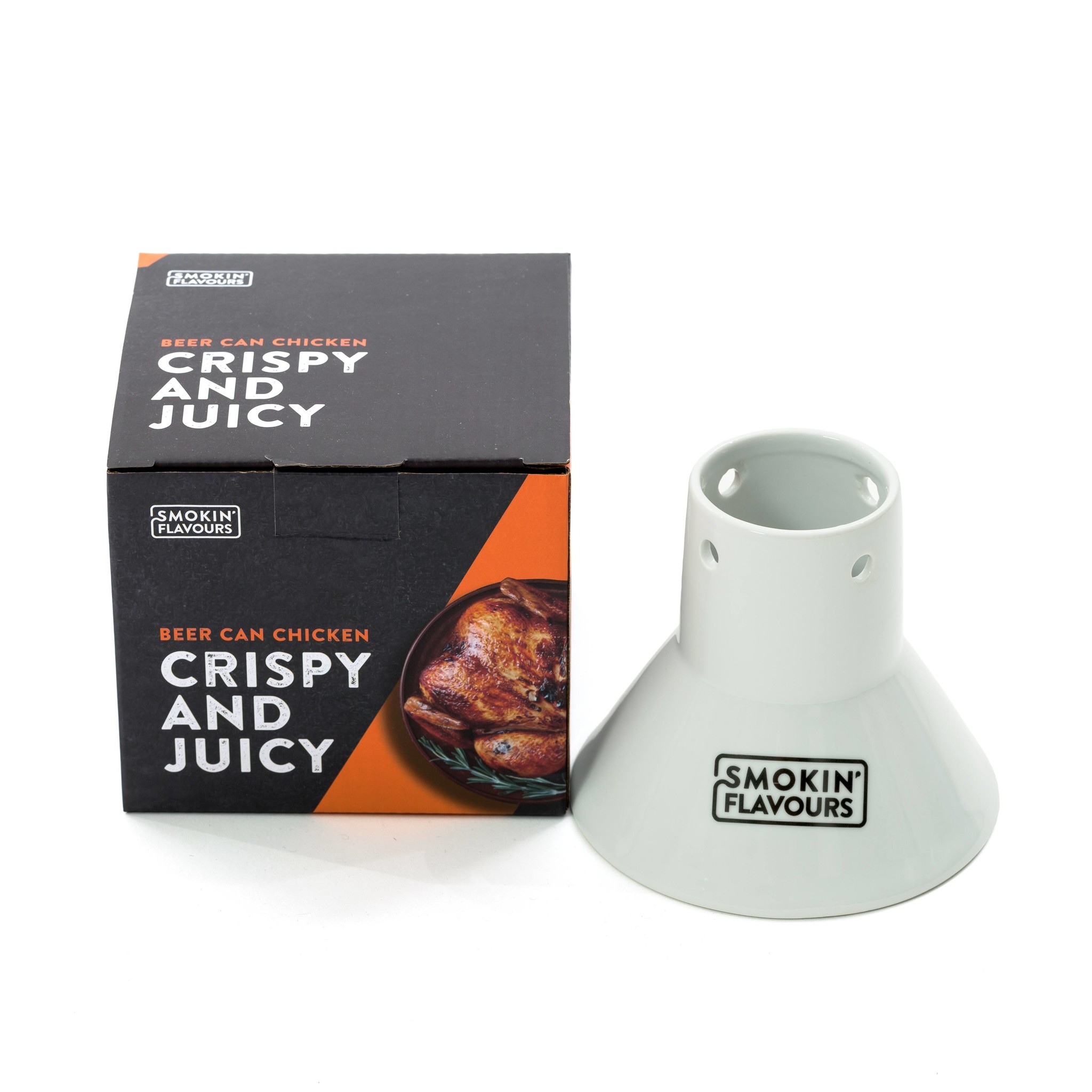 Smokin’ Flavours Beer Can Chicken houder keramisch