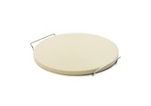 Smokin’ Flavours Pizzasteen met houder 38 x 2 cm