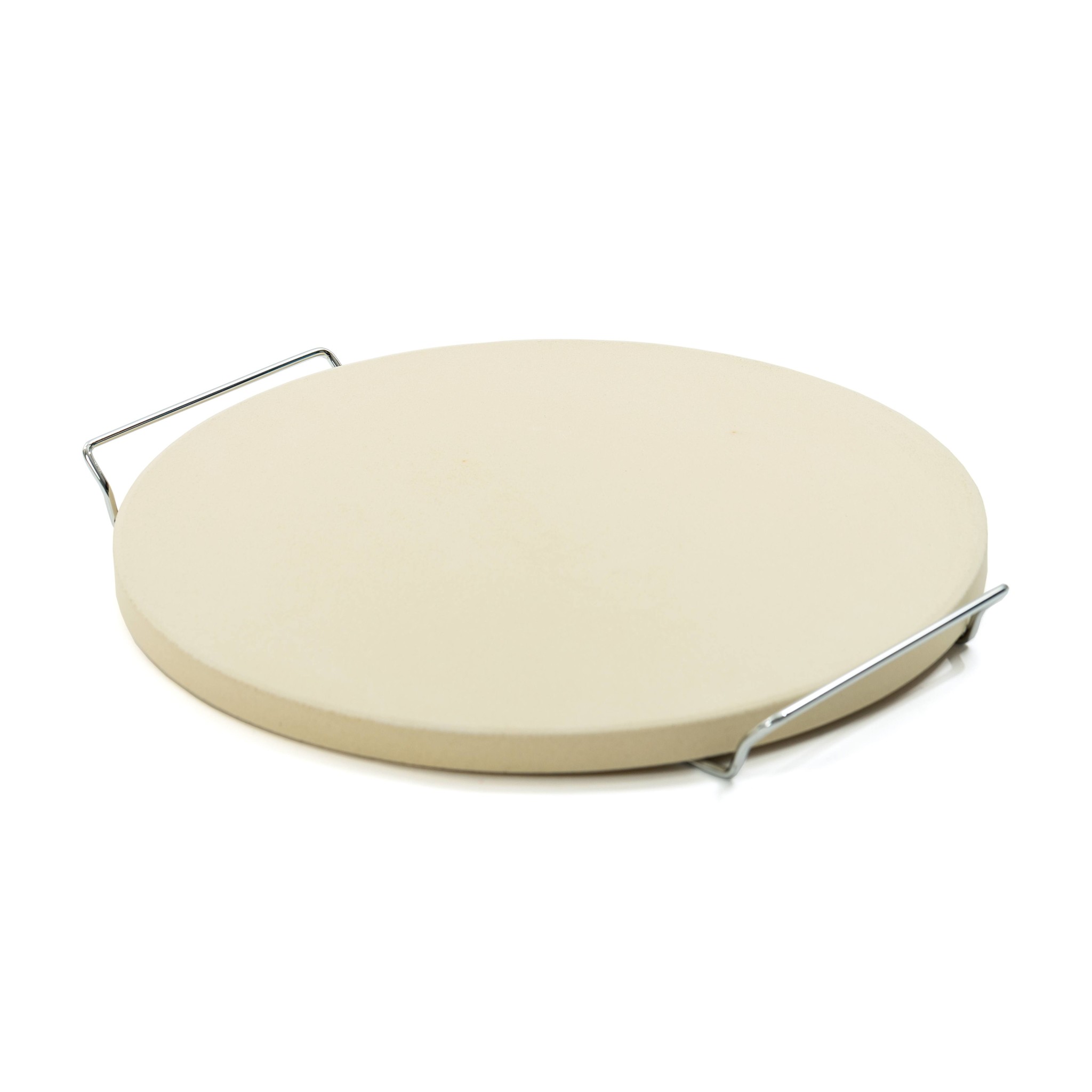 Smokin’ Flavours Pizzasteen met houder 38 x 2 cm