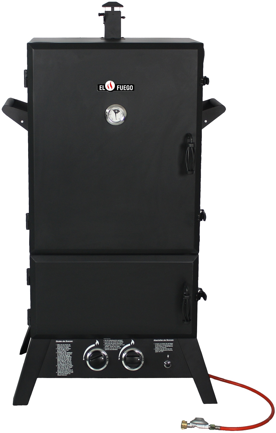 El Fuego Gas Smoker Portland XXL
