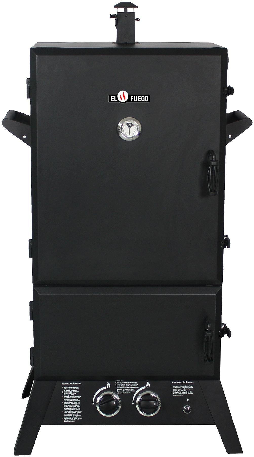 El Fuego Gas Smoker Portland XXL