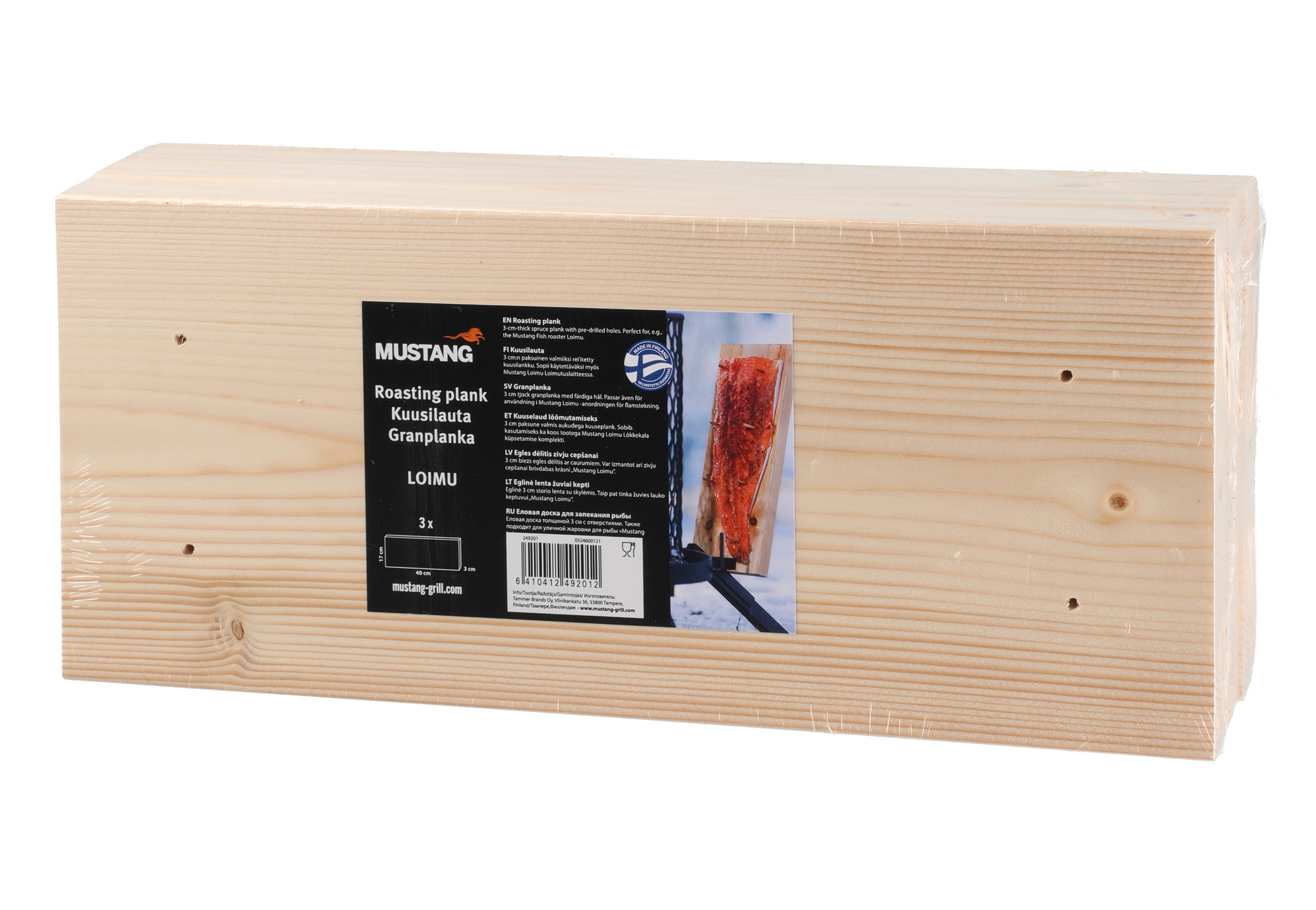 Mustang rookplank voor Loimu 3st
